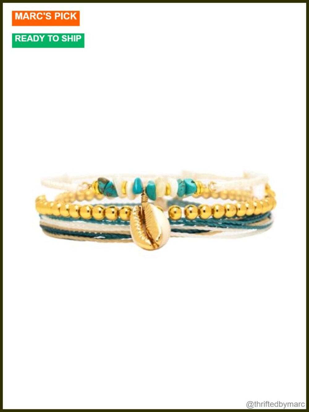 Handmade Waterproof Stackable String Bracelets Set Adjustable